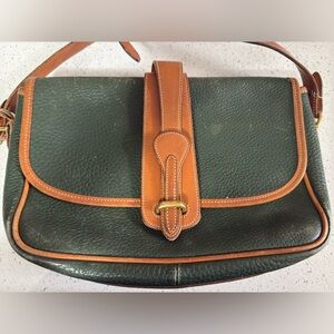Vintage Dooney & Bourke all weather leather crossbody bag